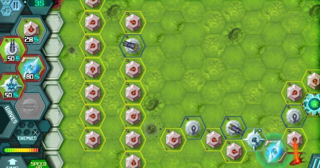 Hexagon Planet TD Screenshot