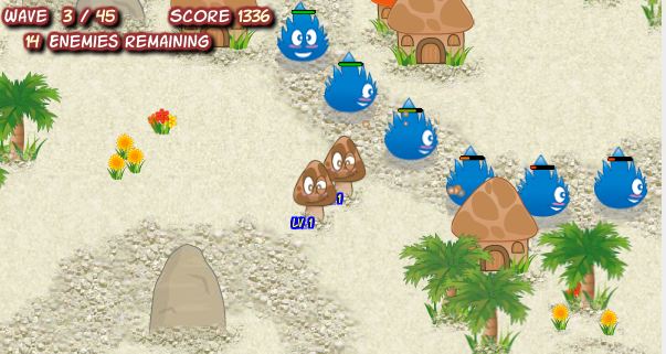 Mushroom Tower Defense Screenshot