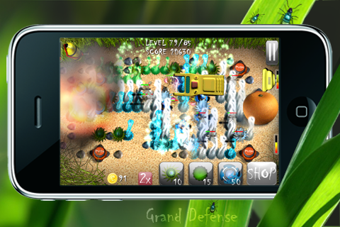 Grand Defense – Free Games for iPhone Screenshot