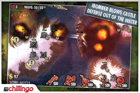 iBomber Defense Screenshot