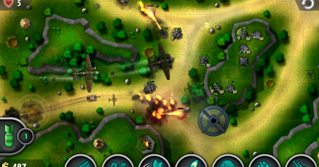 iBomber Defense Pacific Screenshot