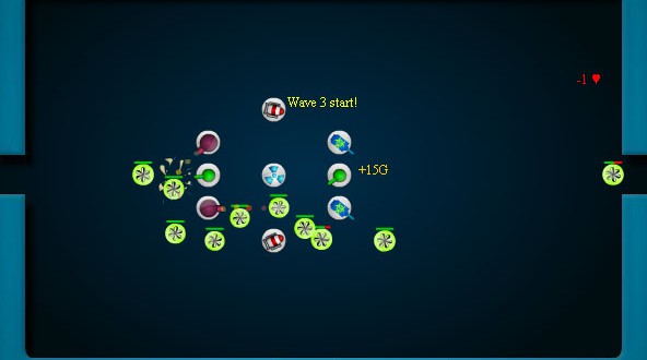 Bubble Tower Defence 2 Screenshot